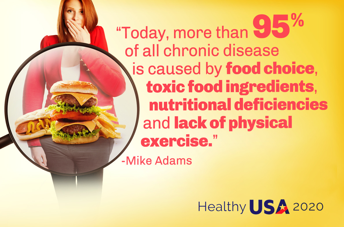 chronic disease = bad food choice