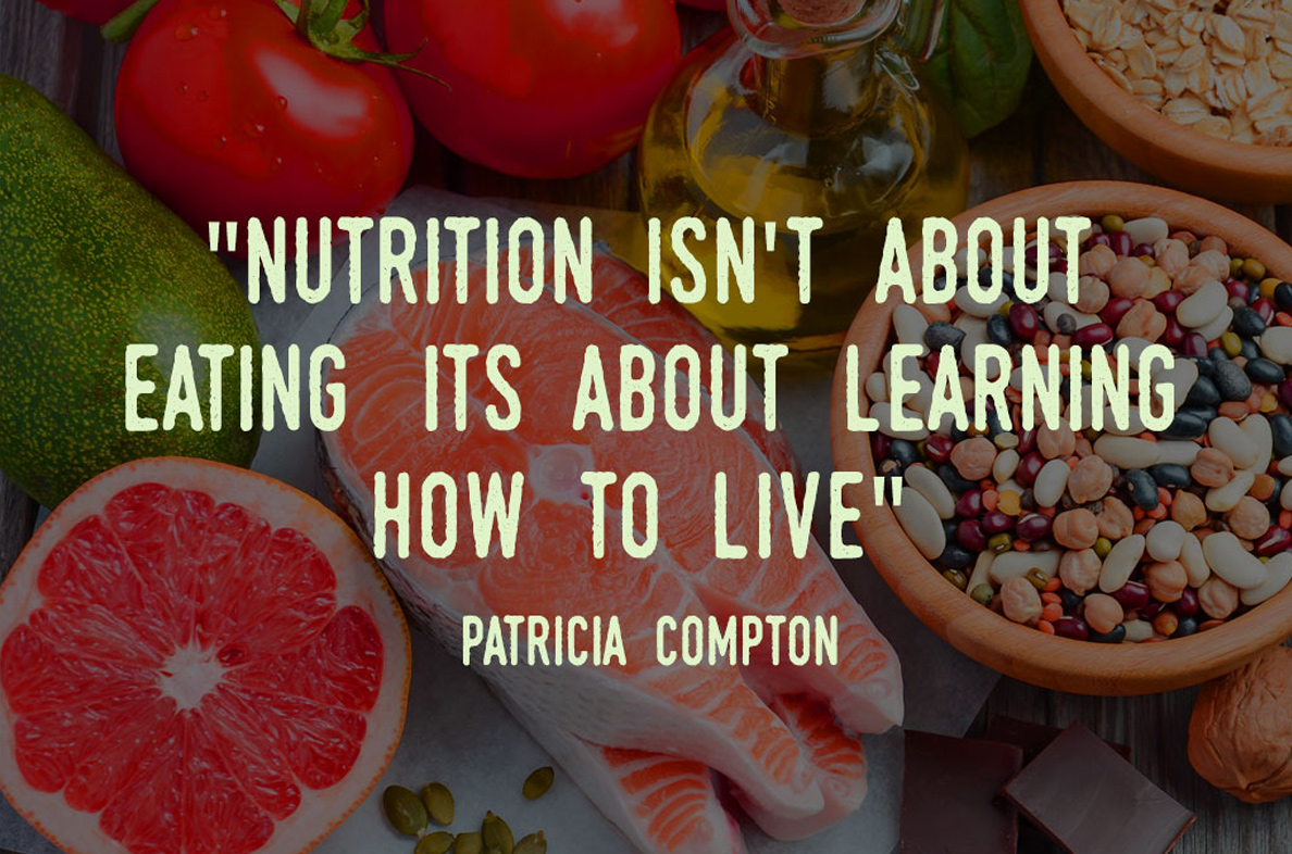 Nutrition pic and quote